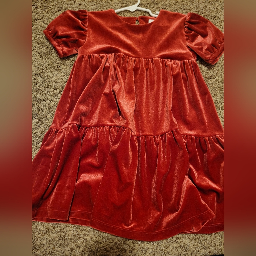 Baby GAP Red Velvet Kids Dress